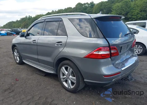 2013 Mercedes-Benz Ml 350 4Matic из США, поврежденный, VIN 4JGDA5HB4DA109719